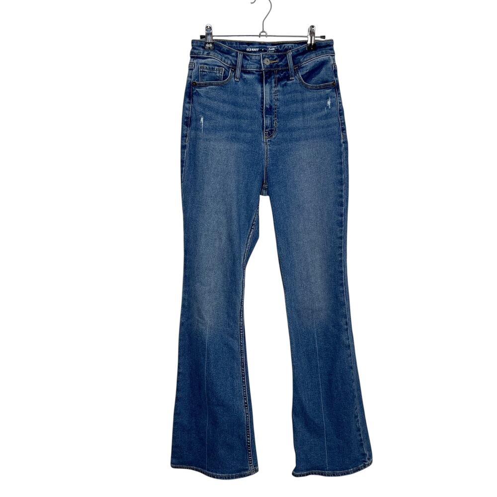 Old Navy Higher Rise Flare Blue Jeans Size 4